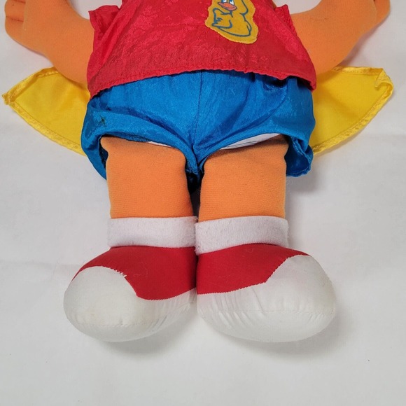 Sesame Street Super Muppet Ernie Doll Henson 1997 Tyco Preschool 12" Vintage - Picture 3 of 5